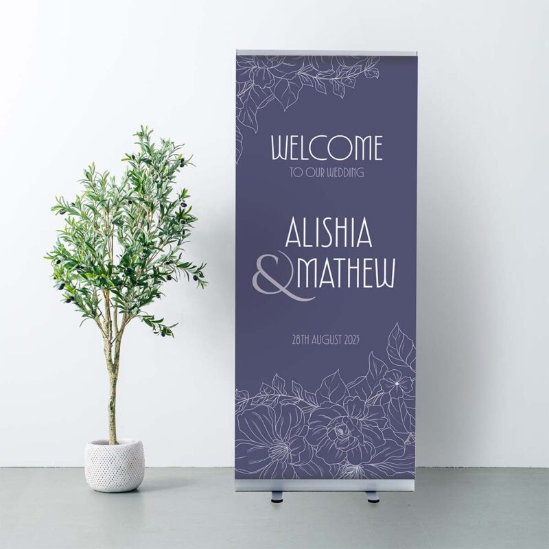Dusk Wedding Roller Banner